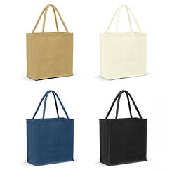 Monza Jute Tote Bag - Colour Match